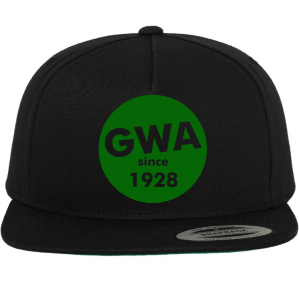 GWA 1928 Snapback Cap schwarz