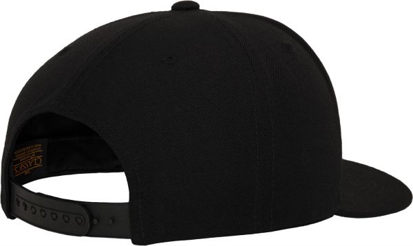Taktiker Snapback Cap schwarz